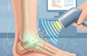 Лечение пяточной шпоры методом ударно- волновой терапии
